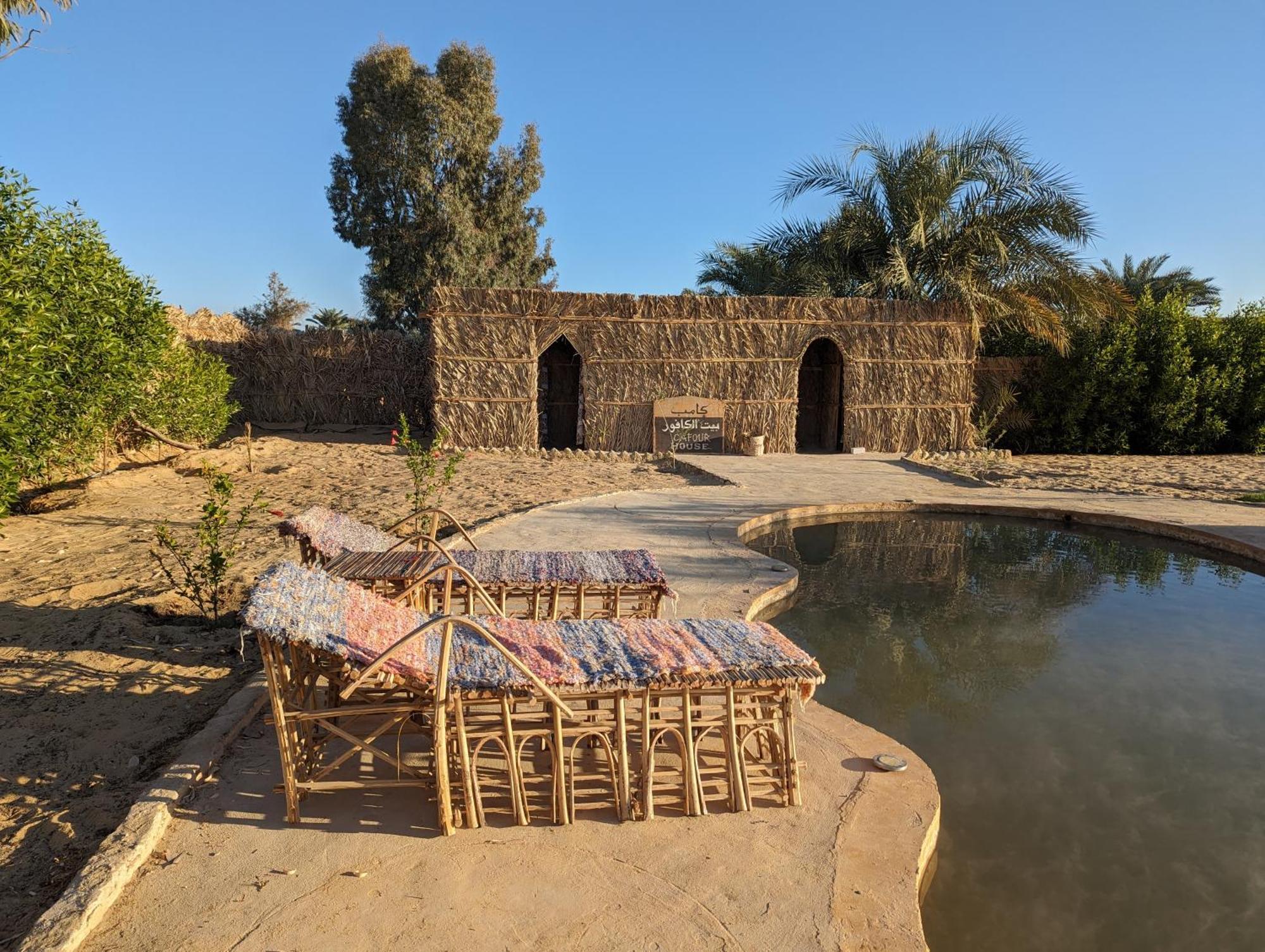Cafour House Siwa - Hot Spring Hotel Siwa Oasis Exterior foto