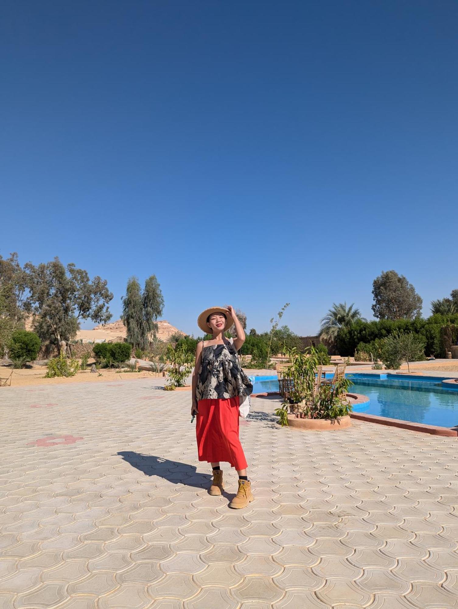 Cafour House Siwa - Hot Spring Hotel Siwa Oasis Exterior foto